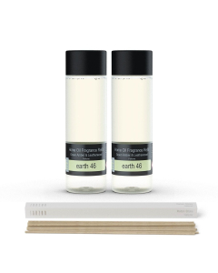 Janzen Home Fragrance Refill Earth 46 2-pack Incl. Gratis Sticks - 2x200ml