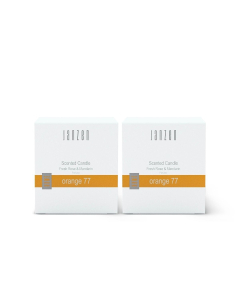 Janzen Scented Candle Orange 77 2-pack