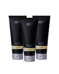 Janzen Shower Scrub Sun 81 3-pack - 3x200ml