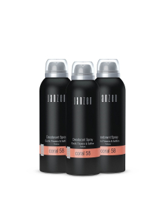 Janzen Deodorant Spray Coral 58 3-pack