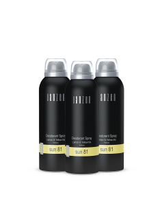 Janzen Deodorant Spray Sun 81 3-pack