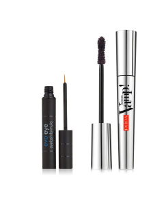 Evoeye Eyelash Wimperserum Pupa Vamp! Extra Black Mascara Set