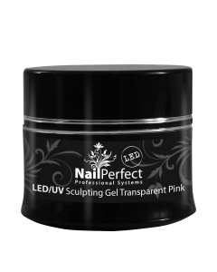 Nail Perfect Led/Uv Sculpting Gel Transparent Pink 14Gr