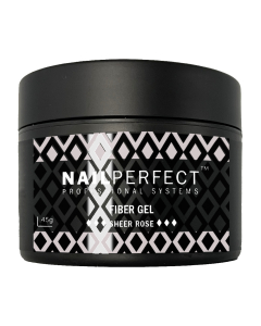 NailPerfect Fiber Gel Sheer Rose - 45gr