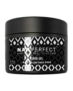 NailPerfect Fiber Gel Mellow White - 45gr