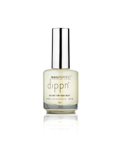 NailPerfect Dippn' Air Dry Top Coat Matt - 15ml