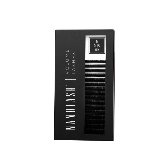 Nanolash Volume Lashes - 0.15 - D - 6-13mm