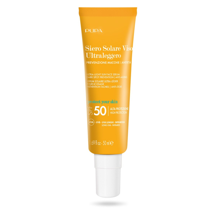 Pupa Ultra-Light Face Sun Serum Dark Spot Prevention