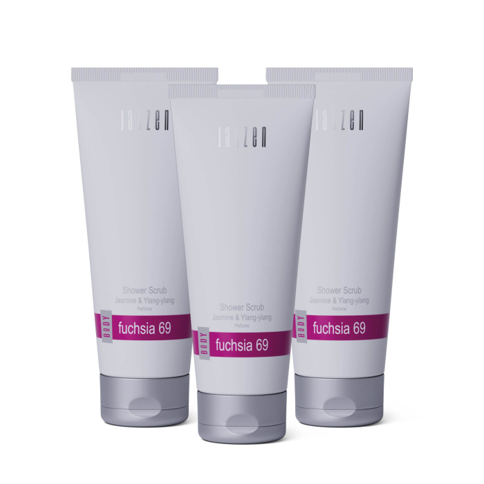 Janzen Shower Scrub Fuchsia 69 3-pack - 3x200ml