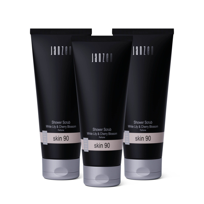 Janzen Shower Scrub Skin 90 3-pack - 3x200ml