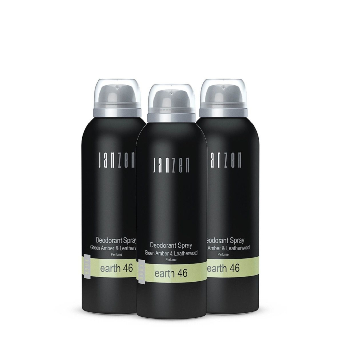 Janzen Deodorant Spray Earth 46 3-pack - 3x150ml