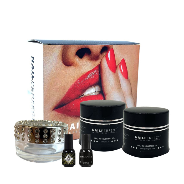 NailPerfect LED/UV Sculpting Gel Sample Kit