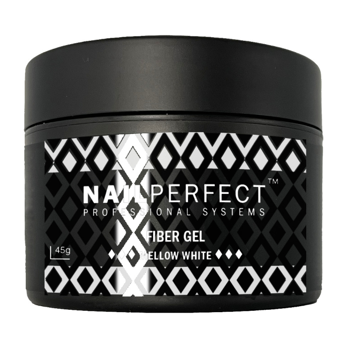NailPerfect Fiber Gel Mellow White - 45gr