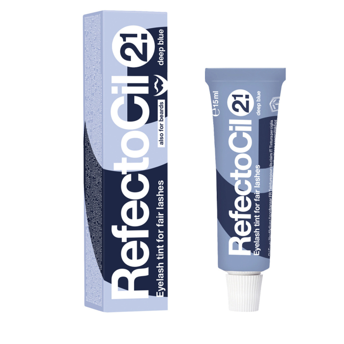 Refectocil Eyelash And Eyebrow Tint 2.1 Deep Blue 15 Ml