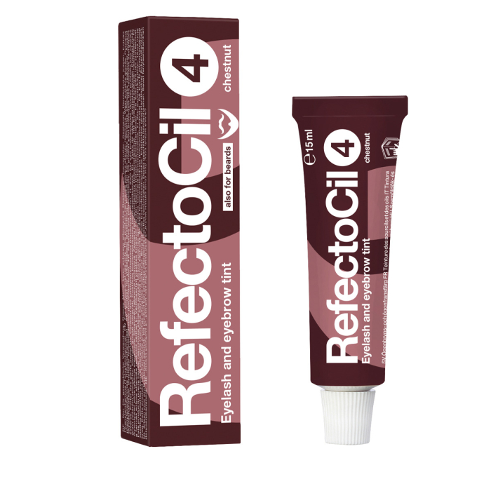 Refectocil Eyelash And Eyebrow Tint 4 Chestnut 15 Ml