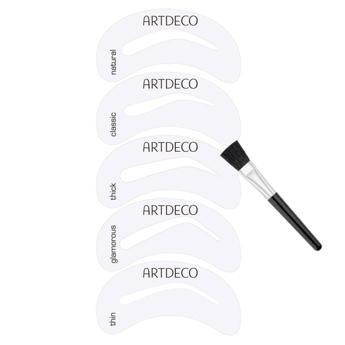 Artdeco Eyebrow stencils with brush applicator