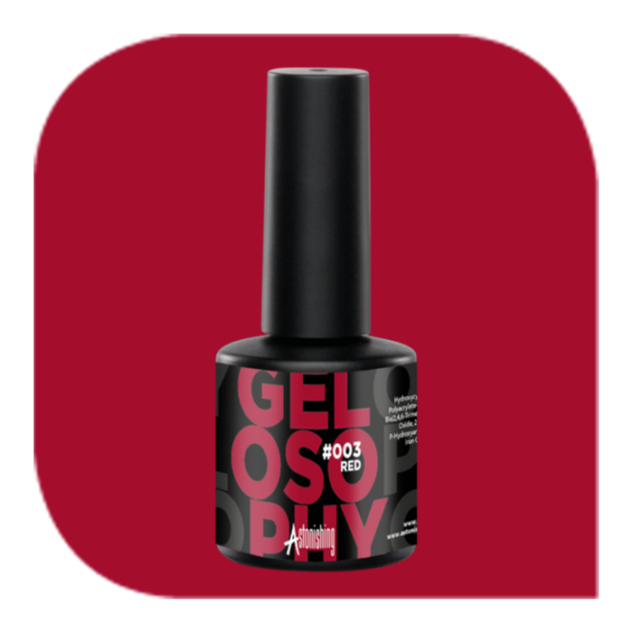 Astonishing Gelosophy #003 RED - 7ml