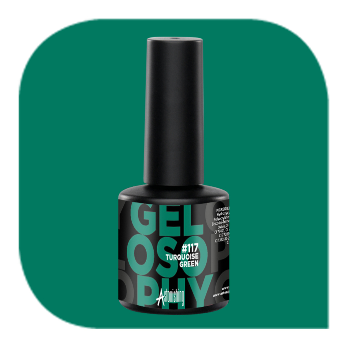 Astonishing Gelosophy #117 Turquoise Green - 7ml