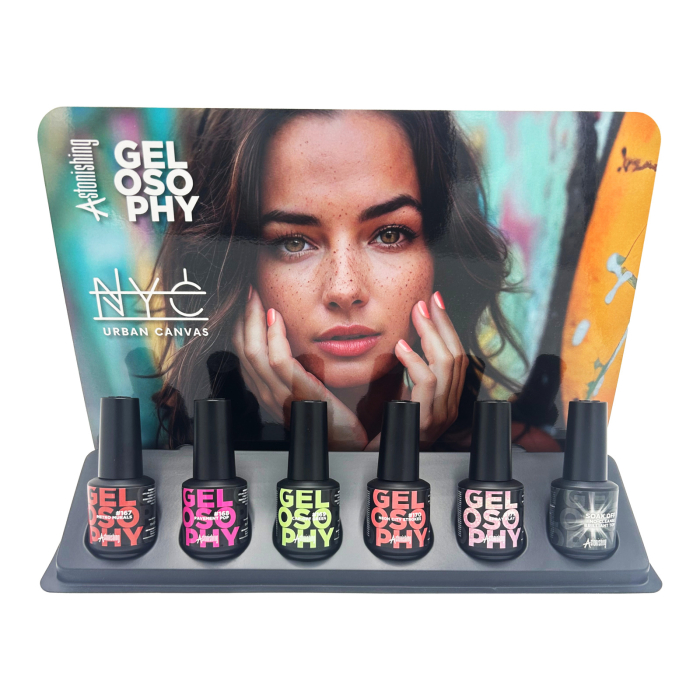 Astonishing Gelosophy NYC Urban Canvas Collection - 6 pz